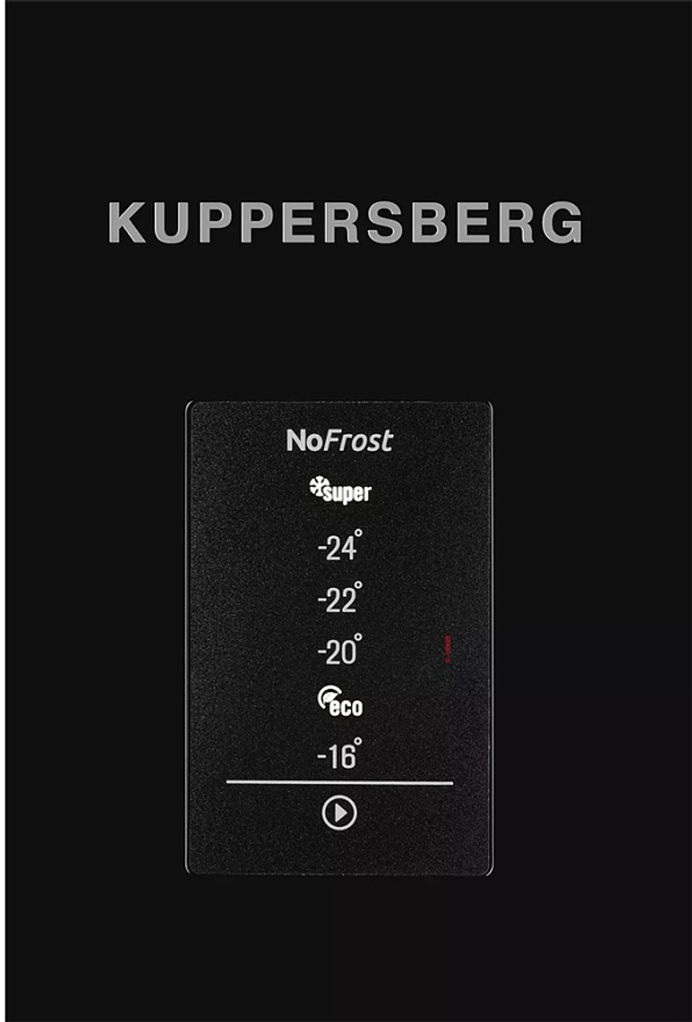 Холодильник Kuppersberg NRS 186 BK