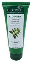 Гель для умывания против акне Biotique Bio neem, 50 мл