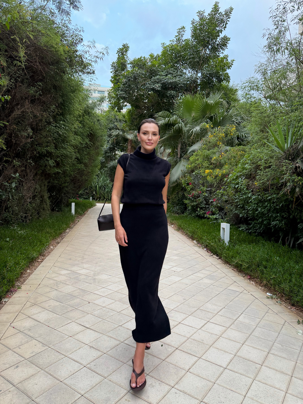 юбка  в черном цвете