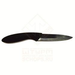 Нож кухонный керамический Stone River Gear 4", Black