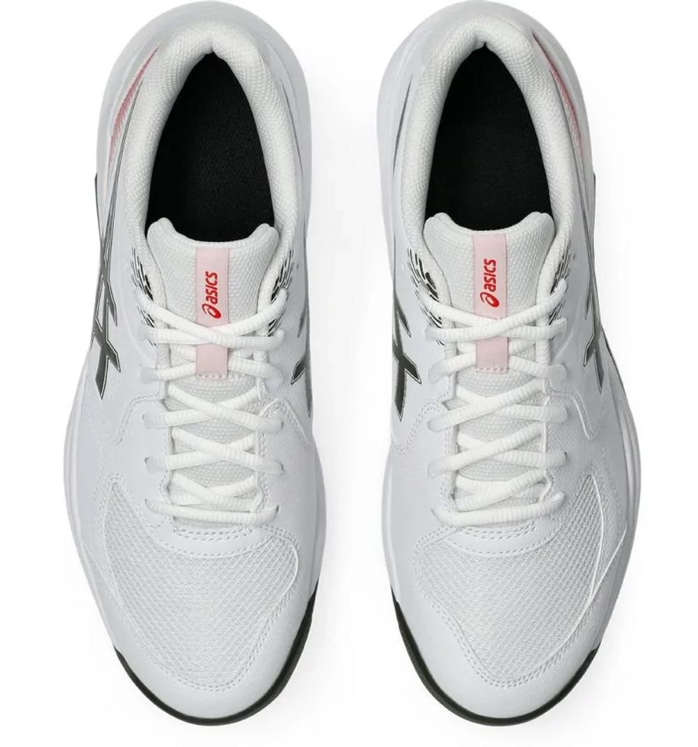 Мужские кроссовки теннисные Asics Gel-Dedicate 9 - white/vintage khaki