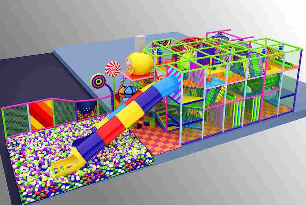 Детский игровой лабиринт «Леденцовый Экстрим»