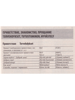 Русско-финский разговорник для путешественников