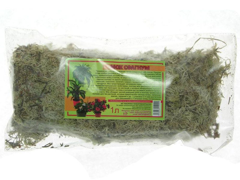 Мох-сфагнум 1л НАР