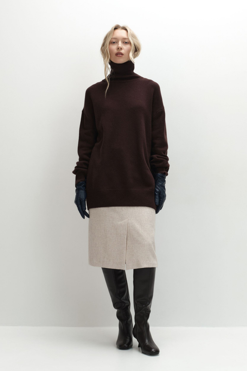 Свитер из смесового кашемира