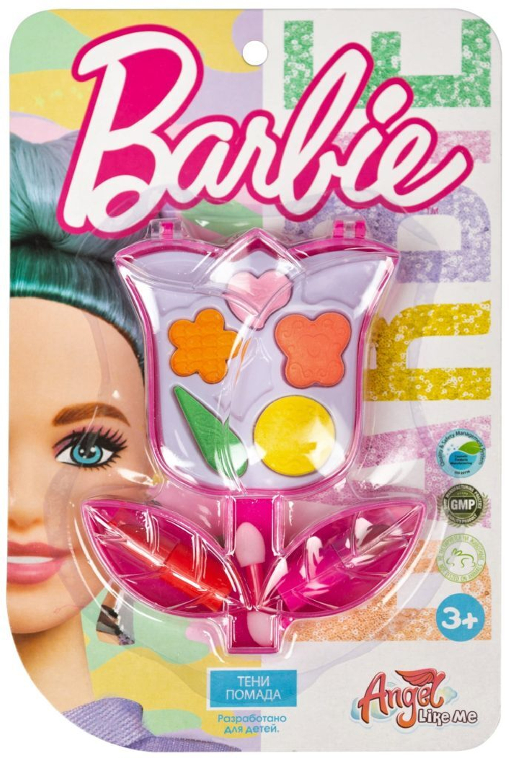 Angel Like Me Barbie Мини-Набор декоративной косметики Клатч