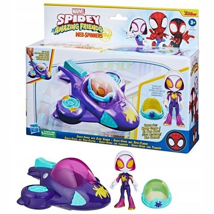 Фигурка Hasbro Spidey Amazing Friends Фигурка Призрачного паука + Glide Spinner F7254
