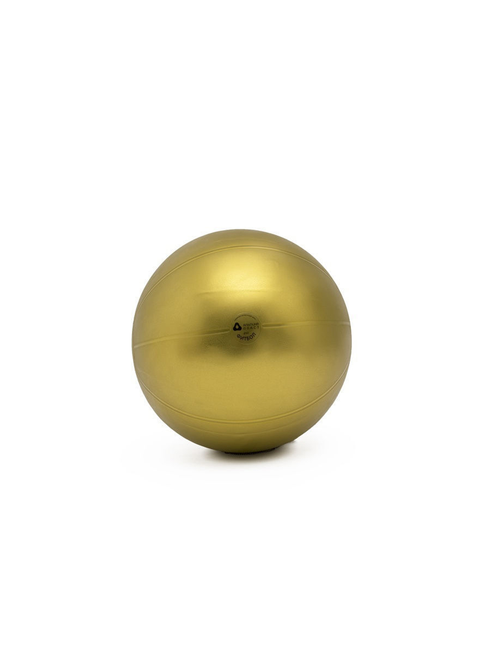 Фитбол Премиум - Медицинский Гимнастический Мяч D55 (золотой)
