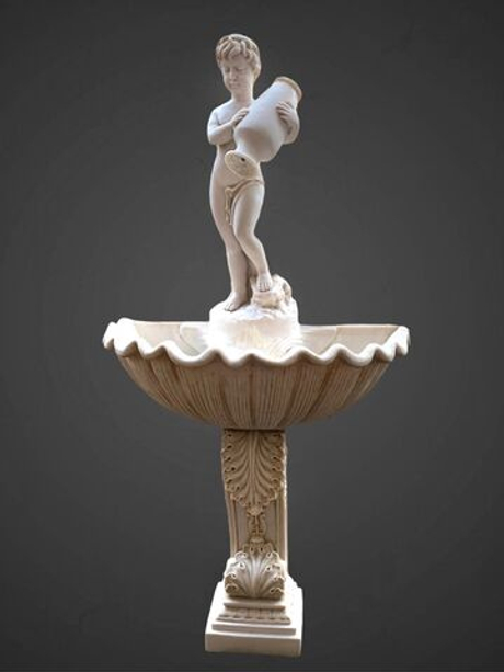 Винтаж: Винтажный мраморный фонтан