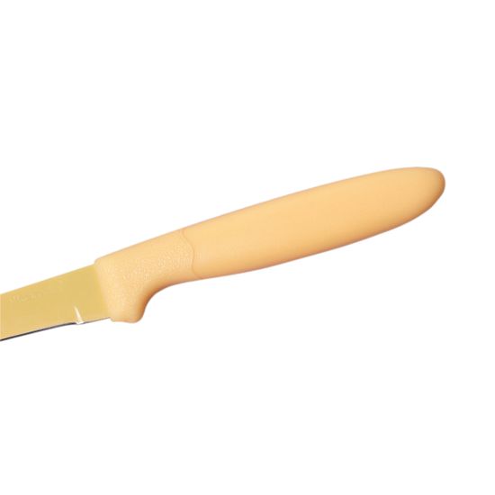 Нож кухонный для чистки Kamille KM 5321 с покрытием "non-stick" с пластиковой ручкой