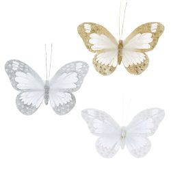 GAEM Изделие декоративное "Бабочка", L15,5 W19 H6 см, 3в.