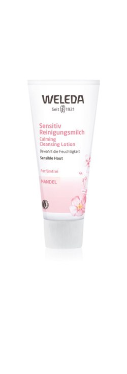 Weleda Almond - очищающее молочко /   75  ml  / GTIN 4001638080316