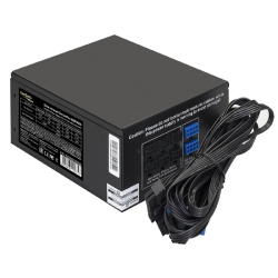 Блок питания Exegate EX292212RUS Серверный БП 800W ExeGate ServerPRO-800RADS (ATX, for 3U+ cases, APFC, КПД 80% (80 PLUS), 14cm fan, 24pin, 2(4+4)pin, PCIe, 5xSATA, 4xIDE, FDD, Cable Management, black)