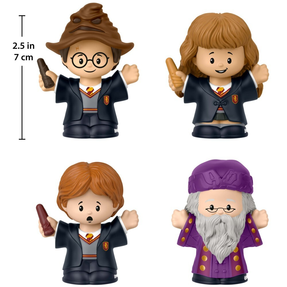 Little People Collector - HARRY POTTER and the Philosopher's Stone 4PAK коллекционные фигурки HVG45 / артикул   HVG45  / GTIN 194735203697