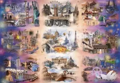 Puzzle Puzzle Prime 13500 el. Cities beyond the clouds