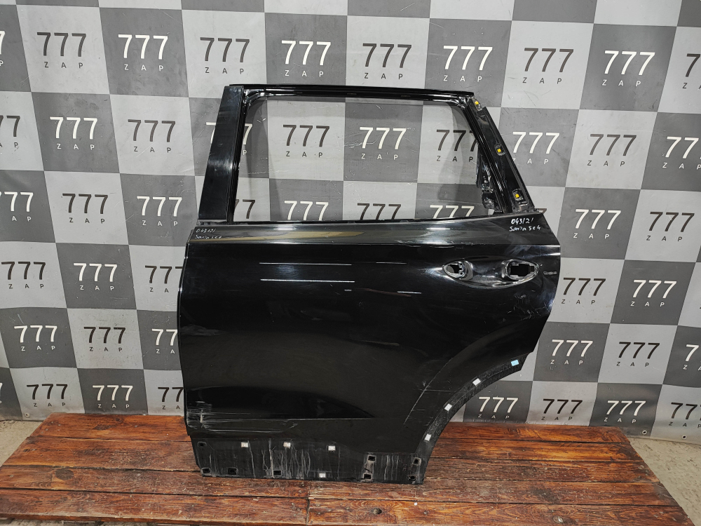 Дверь задняя левая Hyundai Santa Fe 4 (TM) 18-нв Б/У Оригинал 77003S1000