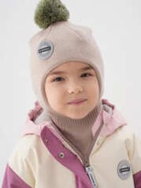 Шлем демисезонный из смесовой шерсти "Беж"