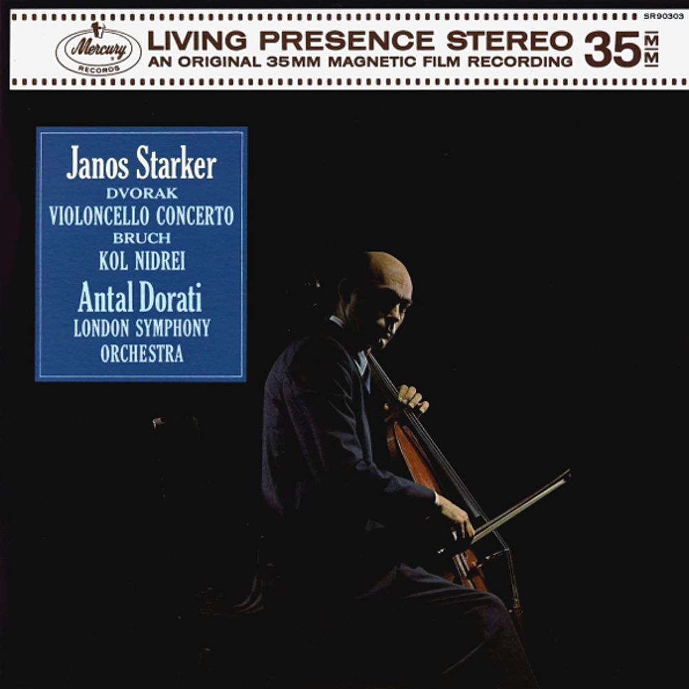 Janos Starker, London Symphony Orchestra, Antal Dorati / Dvorak: Cello Concerto, Bruch: Kol Nidrei (LP)