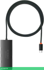 USB-хаб Baseus Lite Series Black (WKQX030401)