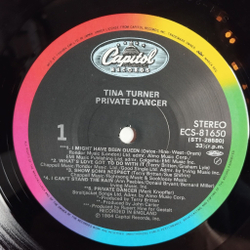 Винтажная виниловая пластинка LP Tina Turner Private Dancer (Japan 1984) (Obi) I Might Have Been Queen
