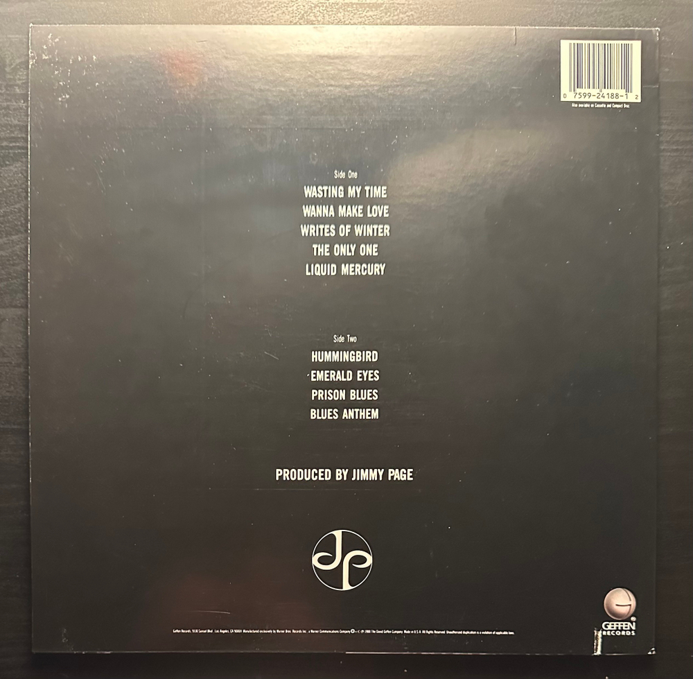 Jimmy Page - Outrider (США 1988г.)