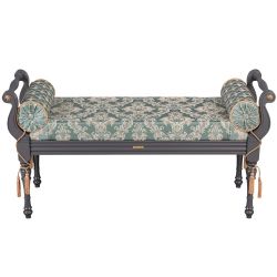 Банкетка Флоренция Серый Каледония Даймонд Минт