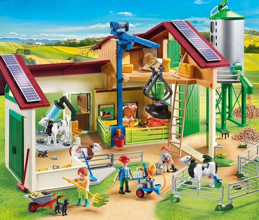 Конструктор Playmobil Country 70132 Большая ферма с животными купить в  Москве | Доставка по России.