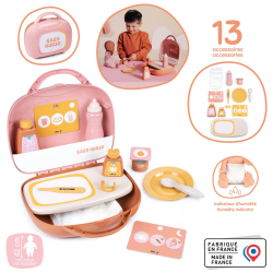 Smoby Baby Nurse - чемоданчик для ухода + 13 аксессуаров Для куклы 42 см 220385