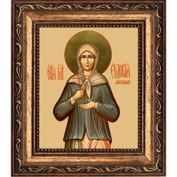 Евдокия Мартишкина мученица. Икона на холсте
