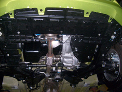 Защита картера и КПП Sheriff для Chevrolet Spark III (M300) 2010-2016 арт.04.1992