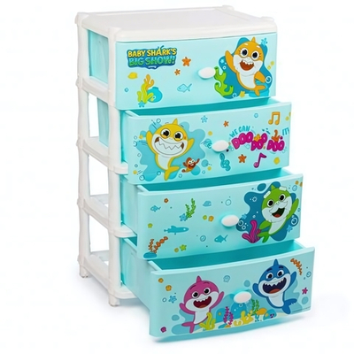 Комод 4 секц. Baby Shark Big Show (Альтернатива)