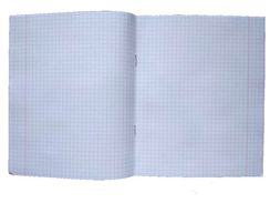 Тетради А5 12л. Скрепка-Однотонная серия (клетка) 12л., 5 видов