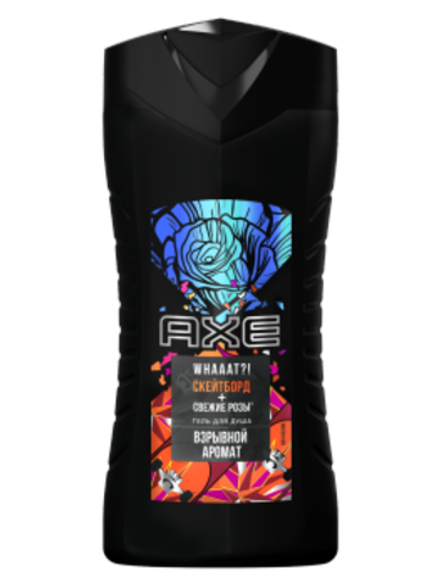 Axe Гель для душа Скейтборд и розы, 250 мл