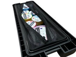 TREKFORM Органайзер в крышку рэкового кейса 3U (сетка)