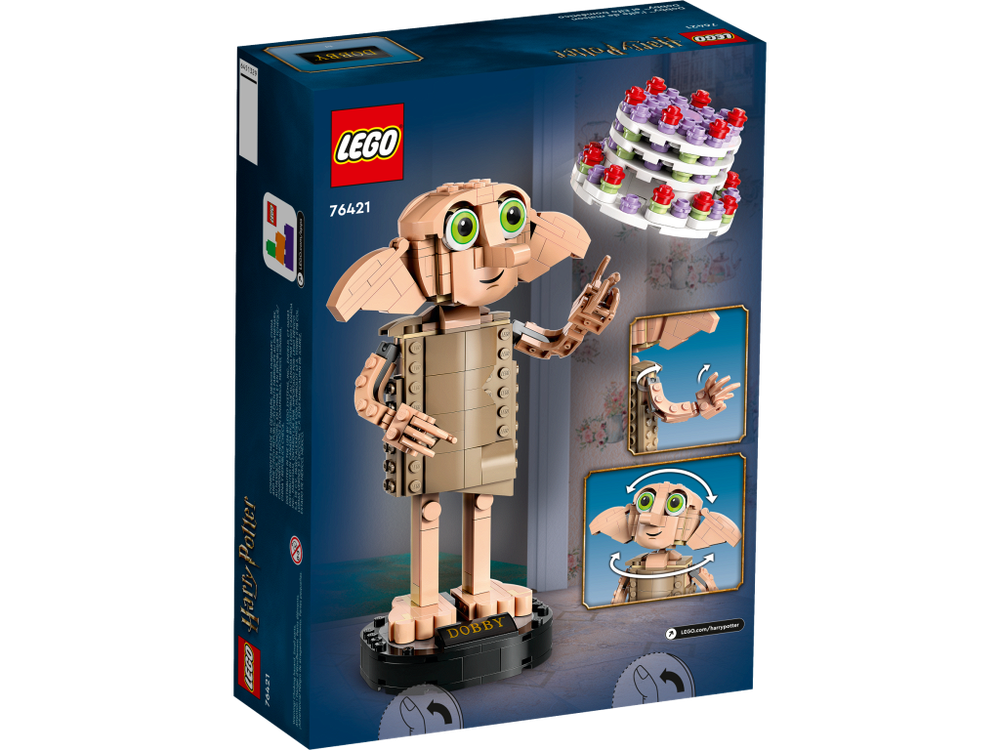 Конструктор LEGO Harry Potter 76421 Добби — домашний эльф