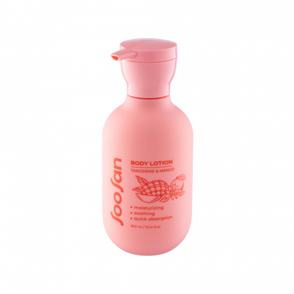 SOOSAN Body Lotion Tangerine & Mango Лосьон для тела с ароматом мандарина и манго 300мл