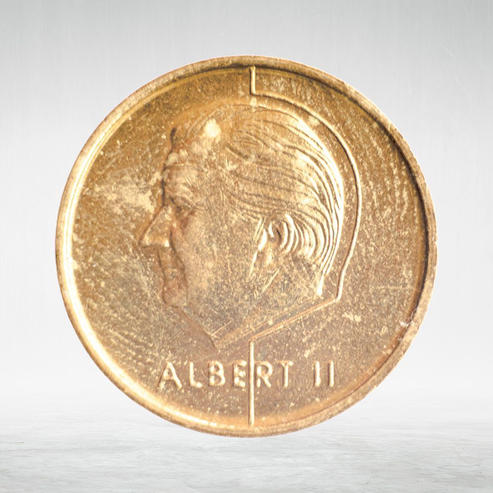 Belgium, 5 Francs - Albert II (Dutch Text), 1996, VF