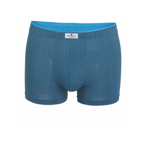 Мужские трусы боксеры синие с принтом Tom Tailor 70360/1204 636