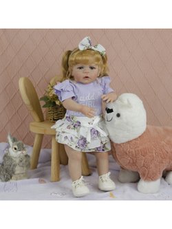 Кукла Реборн мягконабивная LifeReborn 60см (LR-018)