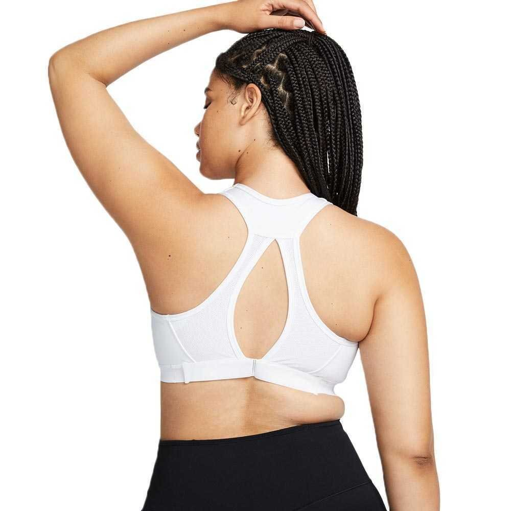 Спортивный женский топ Nike Swoosh High Support Bra White