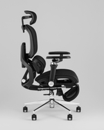 Кресло офисное TopChairs Prodigy с оттоманкой черный