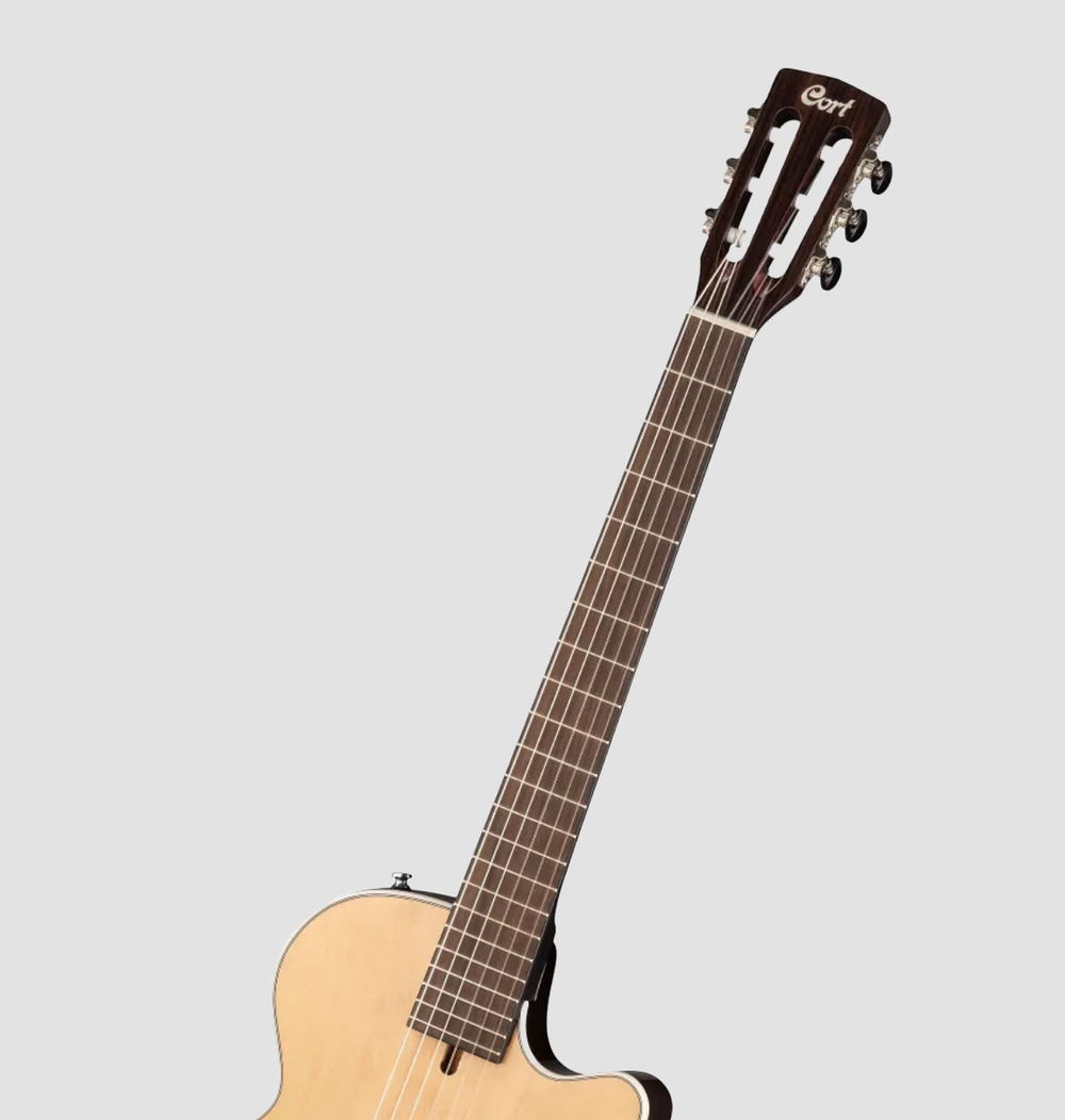 Классическая гитара с подключением Cort Sunset Nylectric Natural Glossy