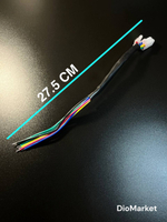 Разъем коммутатора 139QMB (4+2 контакта, мама, +провода)