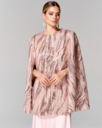 Кейп с вышивкой ручной работы