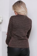 Блуза Диана (шоколад) Diolche