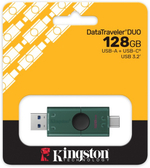 USB Flash карта Kingston DTDEG2/128GB 128 Гб черный