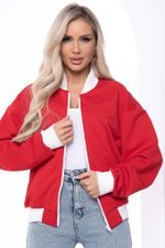 Бомбер "Городской вайб" (красный) Б8642 LT Collection