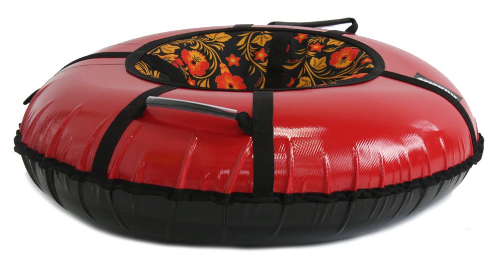 Тюбинг Hubster Ринг Pro красный, хохлома