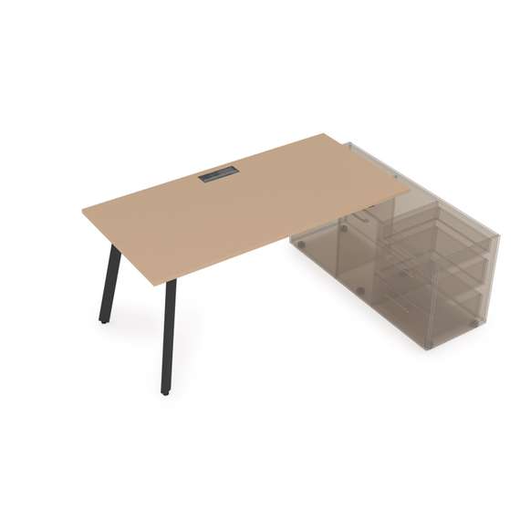 10СТО.089 Стол с тумбой опорной (1400*800*750)