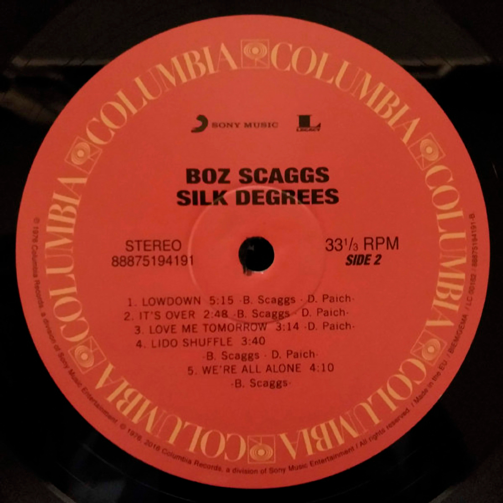 Boz Scaggs  / Silk Degrees (LP)